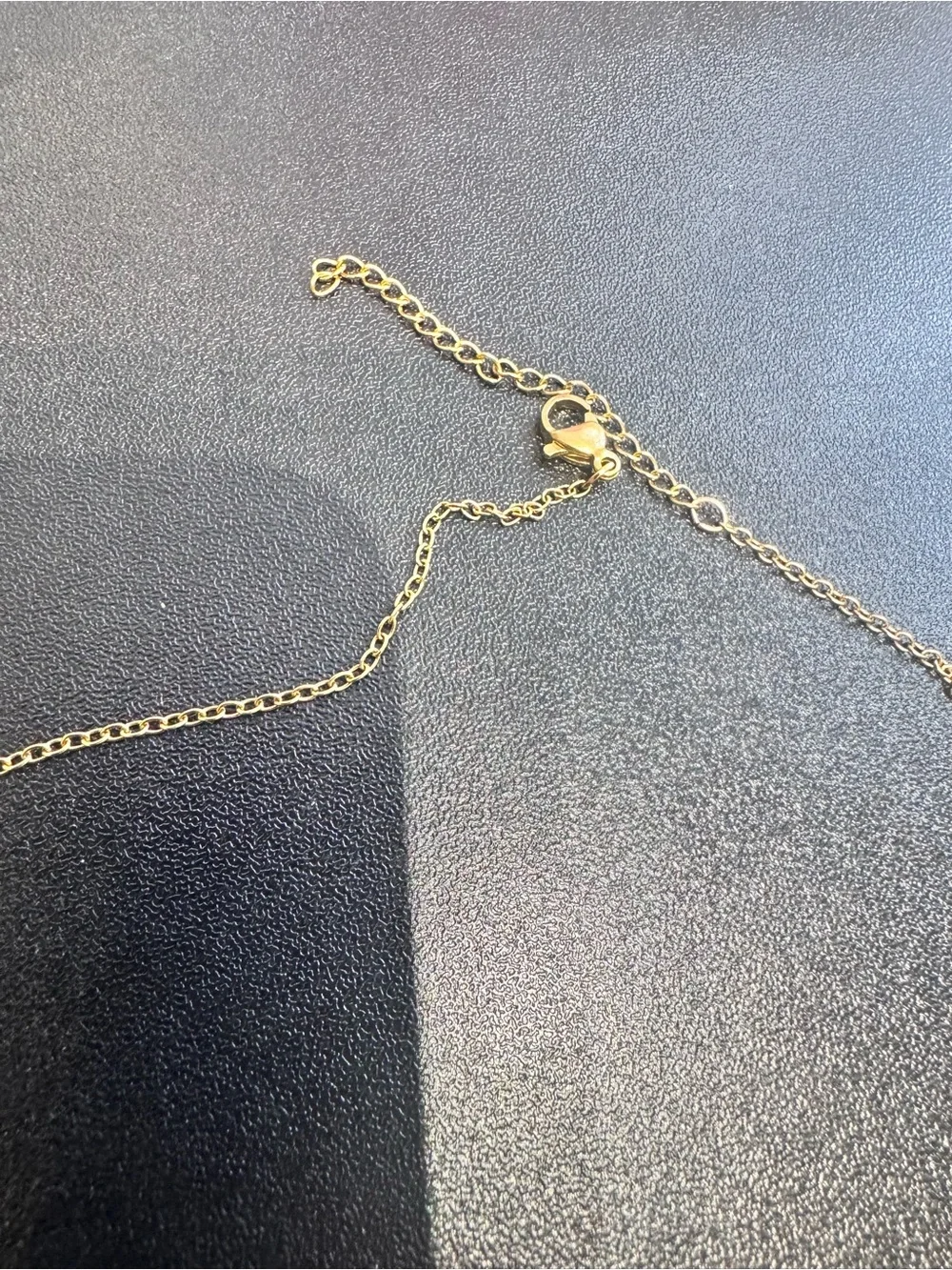 Charleston SC script gold plate chain necklace new